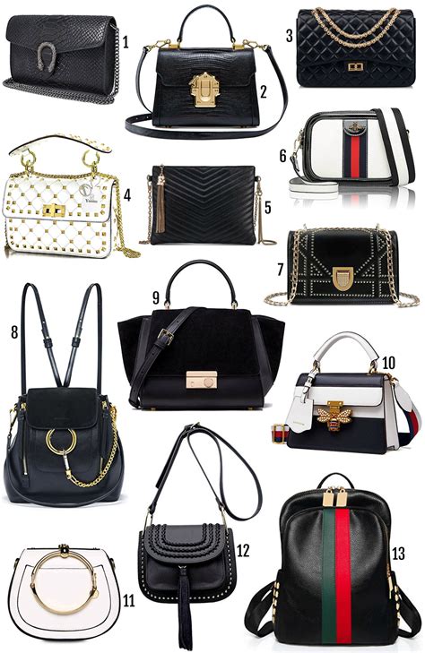 best dupes bags|best look alike designer bags.